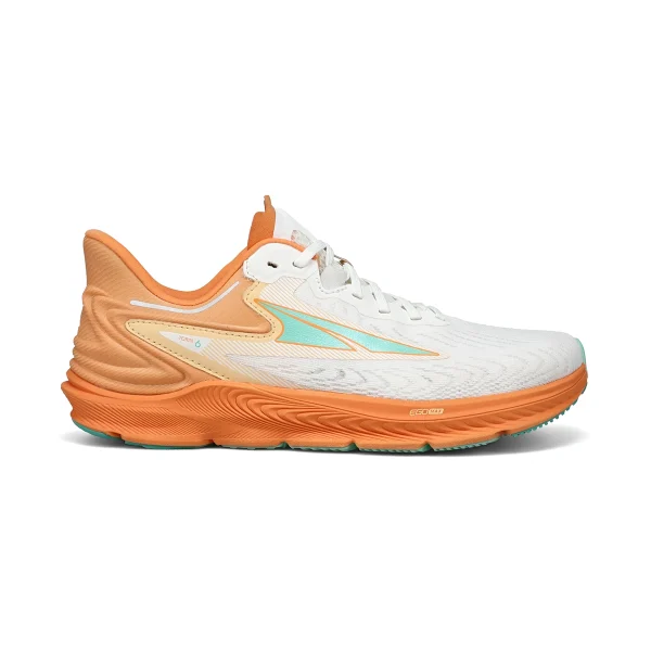 ALTRA RUNNING - נעלי כביש נשים TORIN 6 – A0A7R78108 – white-orange – 1