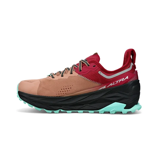 ALTRA RUNNING - נעלי שטח נשים OLYMPUS 5 – A0A7R74961 – brown-red – 3