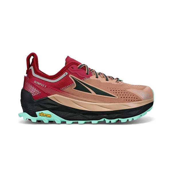 ALTRA RUNNING - נעלי שטח נשים OLYMPUS 5 – A0A7R74961 – brown-red – 1