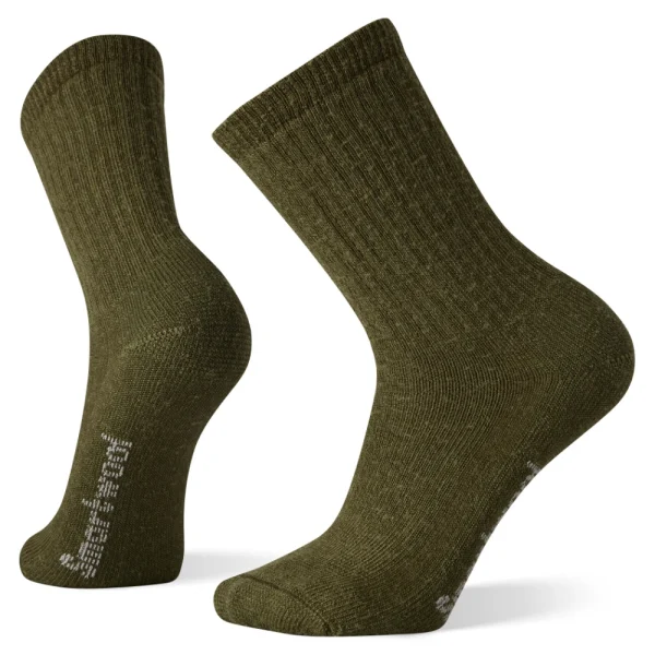 ALTRA RUNNING - גרביים לטיולים SMARTWOOL FULL CUSHION SOLID CREW – SW001646D11 – military-olive – 1