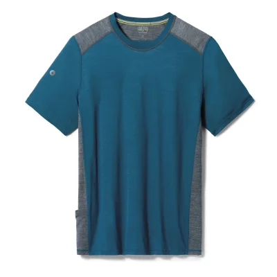 חולצת טי קצרה גברים SMARTWOOL ACTIVE ULTRALITE TECH